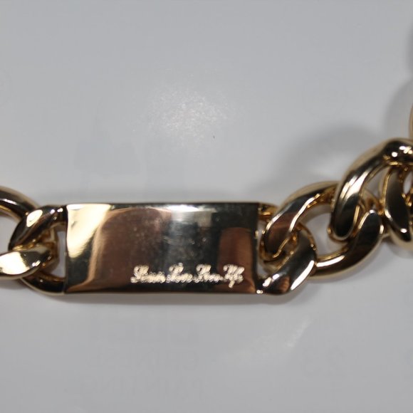 New Women Gold Tone Necklace - Picture 3 of 4